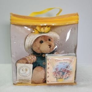 Vtg Be Mine Bear "Suzy Season" Collectible Teddy Bear And Book Set.